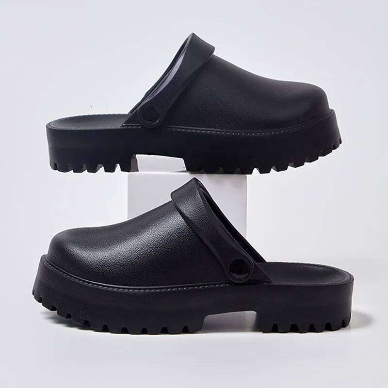 Litfun 2025 New Summer Slippers For Women Outdoor Fashion Thick Sole Beach Slides Non-slip Garden Shoes Casual EVA House Sandals