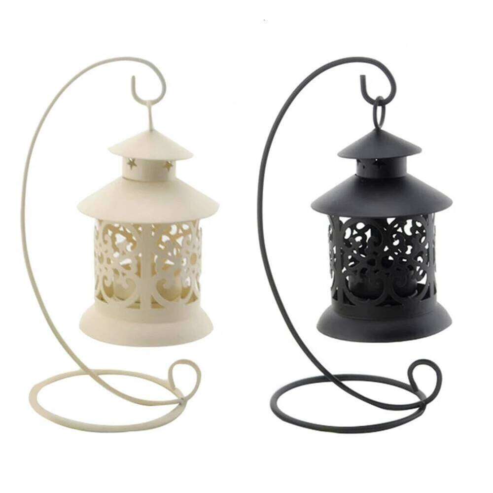 Romantic Hollow Candlestick Hanging Lantern Bird Cage Candle Tealight Holder Home Decor XJ260305