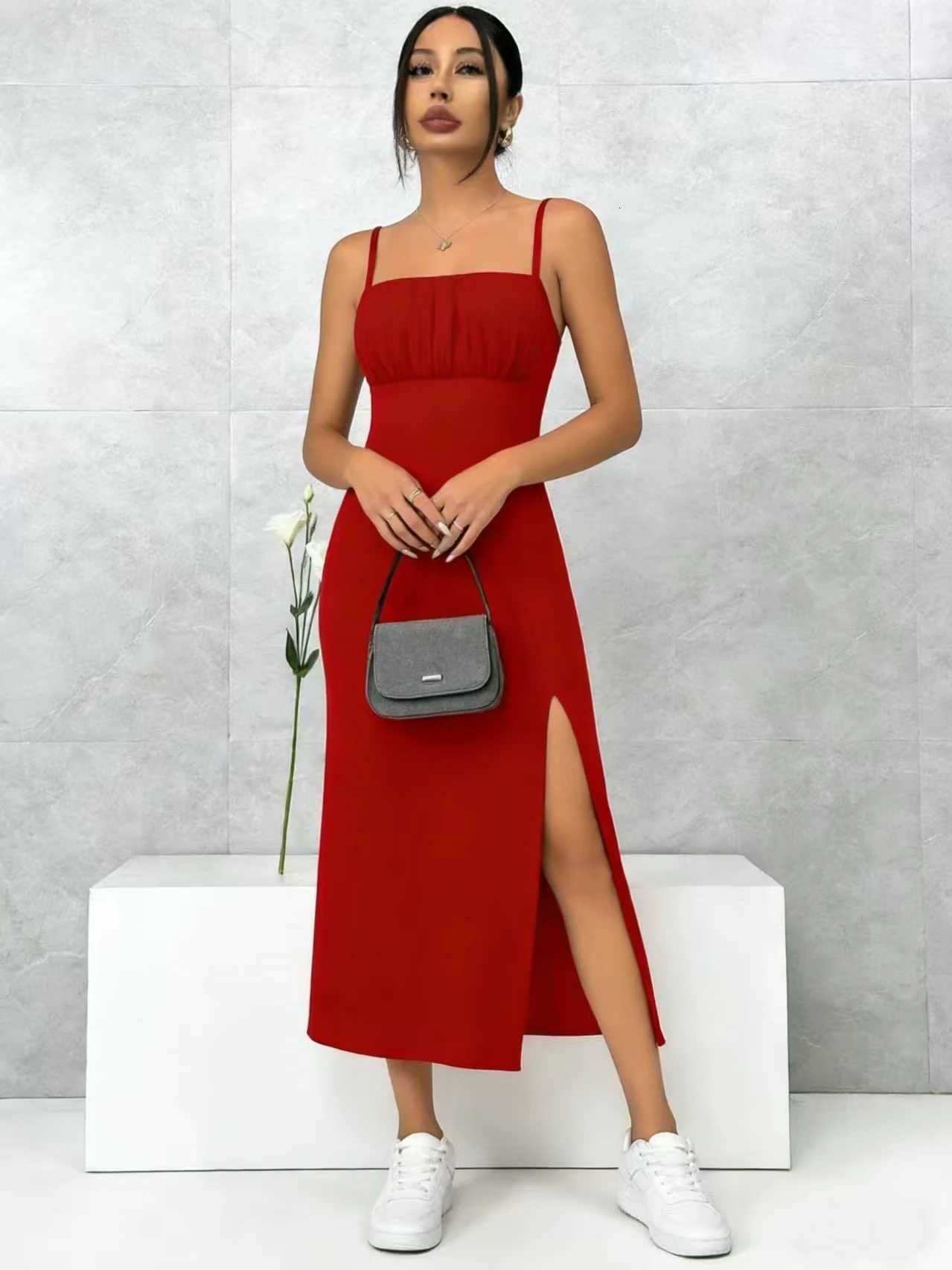 Slit Cami Dress Your Daily Essential X260306