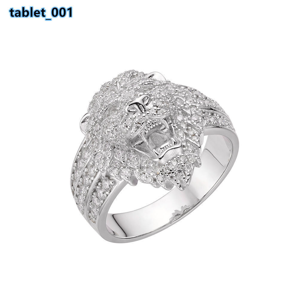 New Arrival Hiphop Fashion Fully Iced Pave Setting for Certified Morganite Freshwater Pearl 925 Sterling Silver Rose Gold Ring