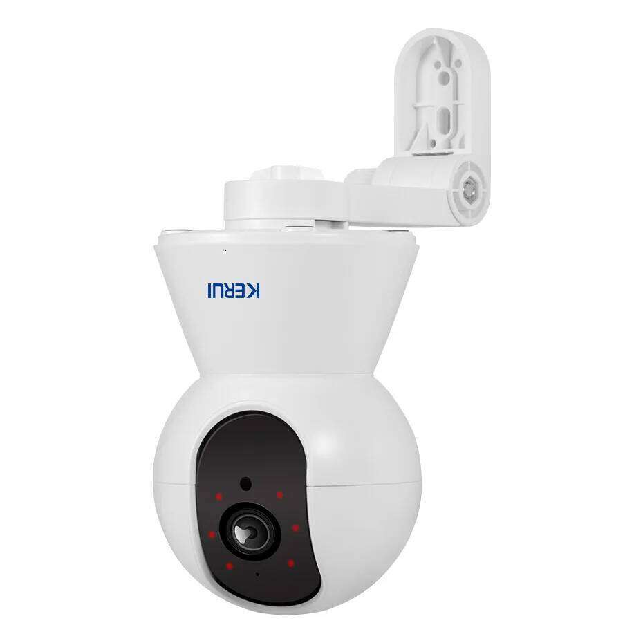 KERUI 4K 8MP Tuya Smart Mini WiFi IP With Bracket Indoor Wireless Home Security AI Human Detect CCTV Surveillance Camera 26W0306