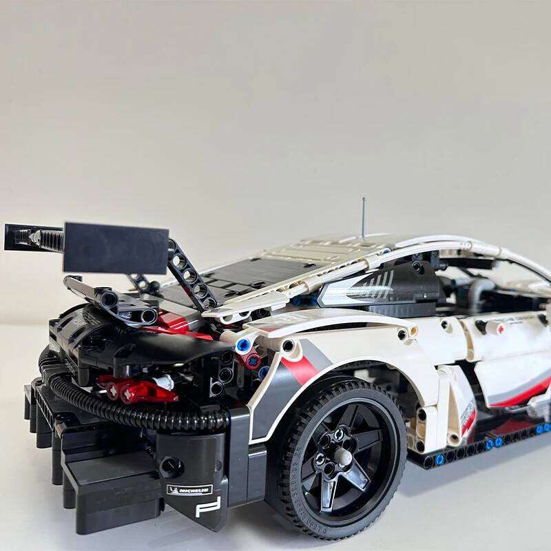 1580Pcs Technic 1:10 Scale MOC 911RSR Classic Super Racing Car Building Blocks Assembly for Boys Home Decoration Birthday Gifts Z260306