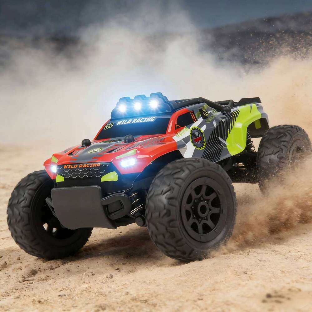 Mini Full Scale 1:32 High Speed RC Drift Racing Car, Alloy Off-Road Vehicle 2.4G Control & LED Lights, Ideal Gift for Kids C260305
