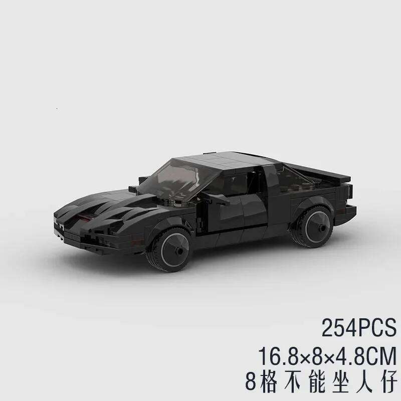 MOC Knight Rider K.I.T.T Speed Super Sports Cars Building Blocks Bricks Set Creative Educational Toys Gifts For Boys Z260305