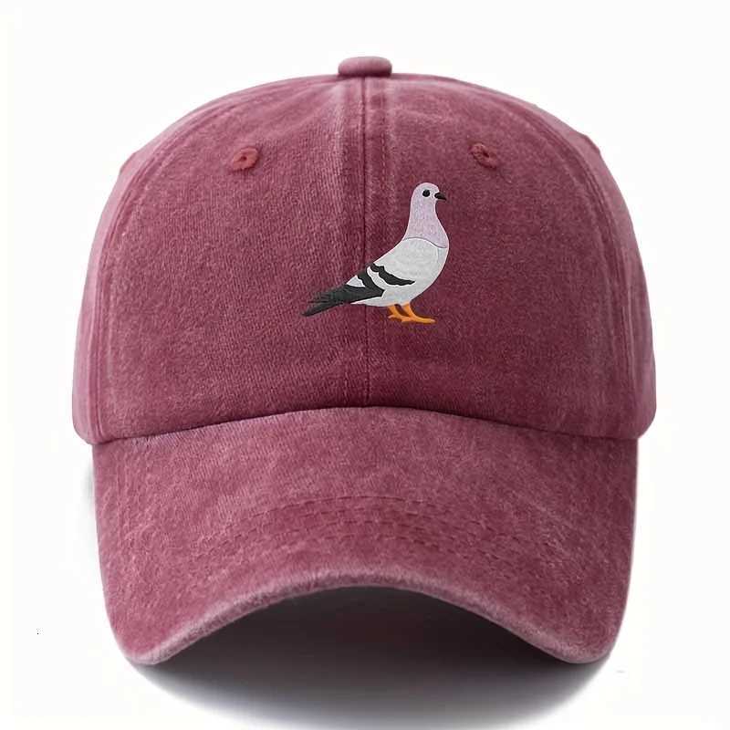 Pigeon print baseball cap for both men and women stylish and simple design for daily leisure and outdoor sports S260306