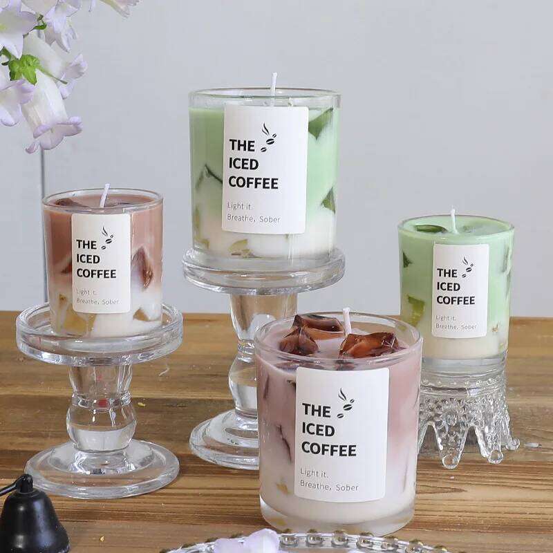Jelly Wax Coffee Cup Aromatherapy Bedroom Smoke Free Candles Romantic Atmosphere Fragrance W260304 W260305