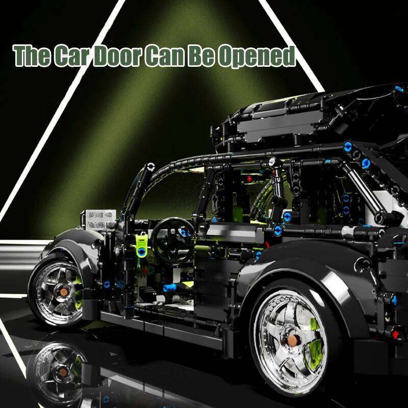 High-tech Expert 2896pcs Audied RS6 Touring Model Building Blocks MOC City Sport Car Travel SUV Vehicle Bricks Toys For Kids Z260305