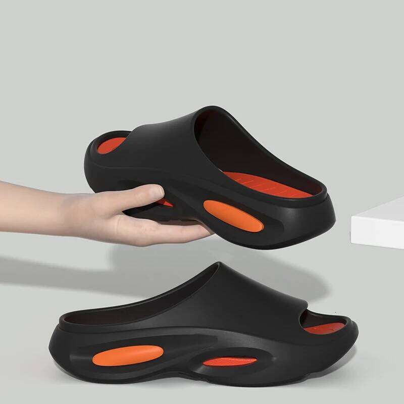 LItfun Comfortable Antislip Soft Sole Male Slippers Indoor Bathroom Beach Shoe Fashion Platform Men Sandals House Shoes