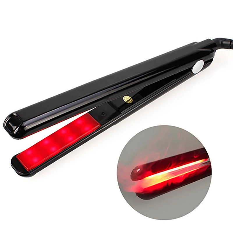 Hair Care Iron Infrared Ultrasonic Cold Keratin Treatment Argan Oil Smooth Hair Flat Irons Recover Damaged Tool Dual Voltage 260305