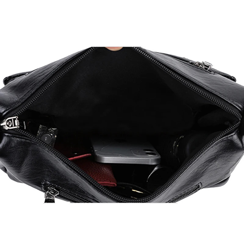 Neutral style shoulder bag for men and women Mother with braided decoration Suitable traveling outings 260227