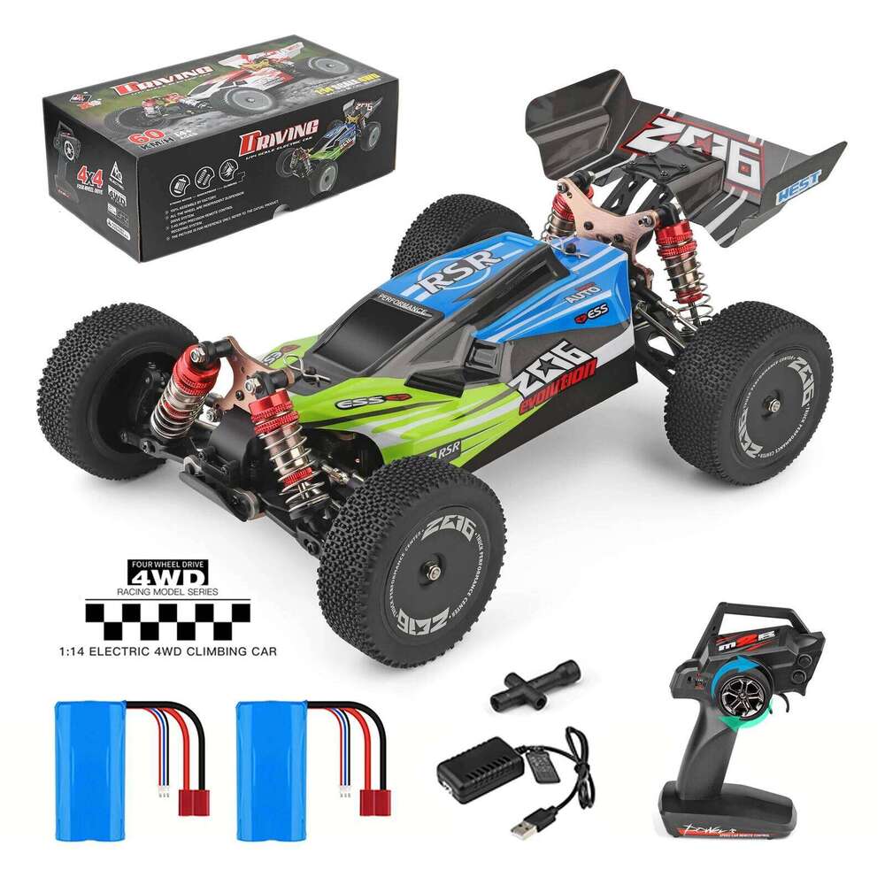 WLtoys 144001 Racing RC Car,1:14 Scale High Speed Remote Control Car, 60Km/h, Suitable for Outdoors and gift C260305