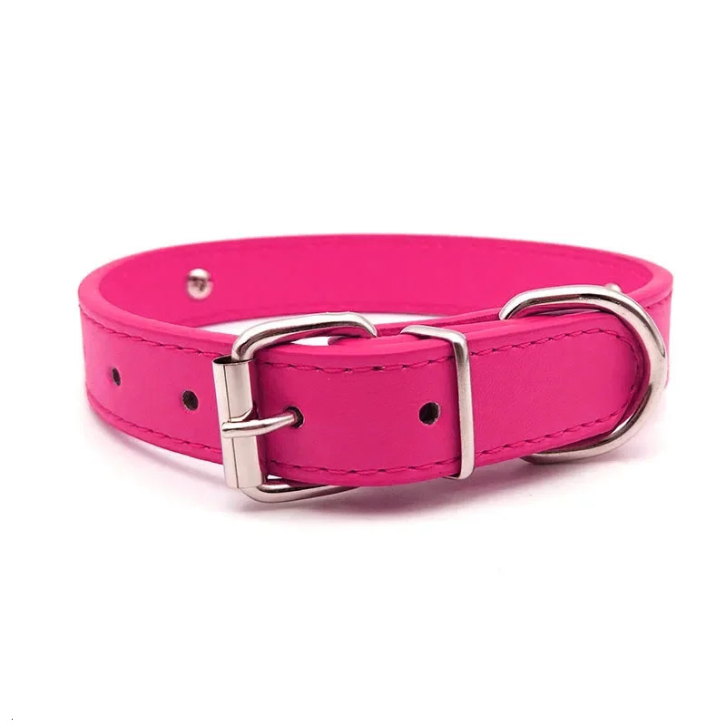 Sexy Rosy Leather Customized Name Letters Collar Choker Necklace DIY Personalized Cosplay Buckle Belt Chocker Jewelry Gift 260302