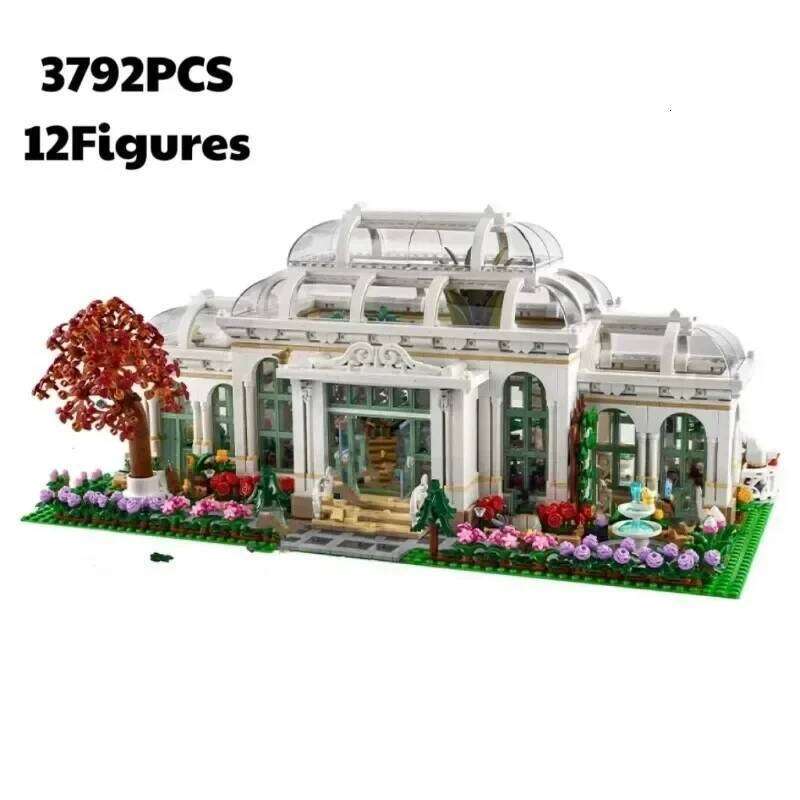 3792PCS Botanical Garden Model Building Blocks Home Decoration DIY Toys Adult Children Christmas Gifts Z260306