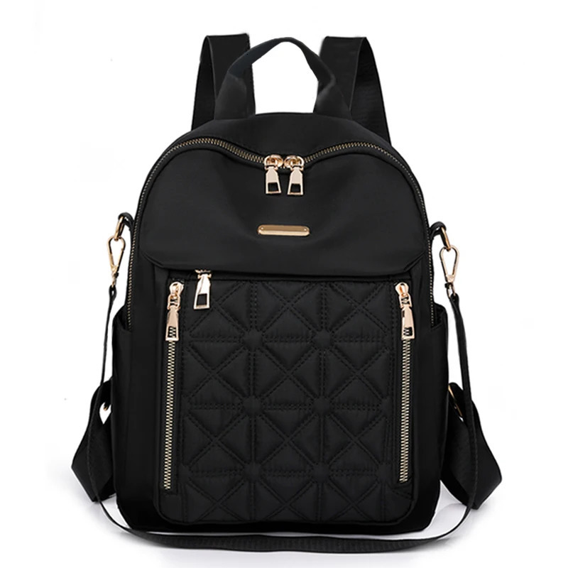 style fashion multi-purpose nylon cloth backpack for travel and school The direction of the zipper is random the style of260228