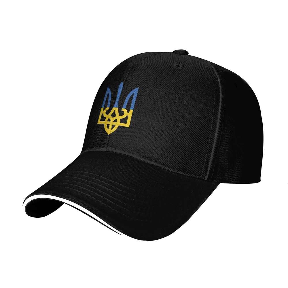 Women Men Tryzub Ukrainian Ukraine Outdoor Hat Spring Trucker New Baseball Cap 2024 Sunscreen Hats Y260304