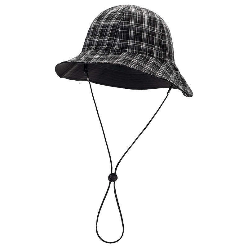 Checkered hat Versatile hats for women Soft top Lightweight Breathable Suitable Summer Japanese style baseball hiking camping outdoor activities