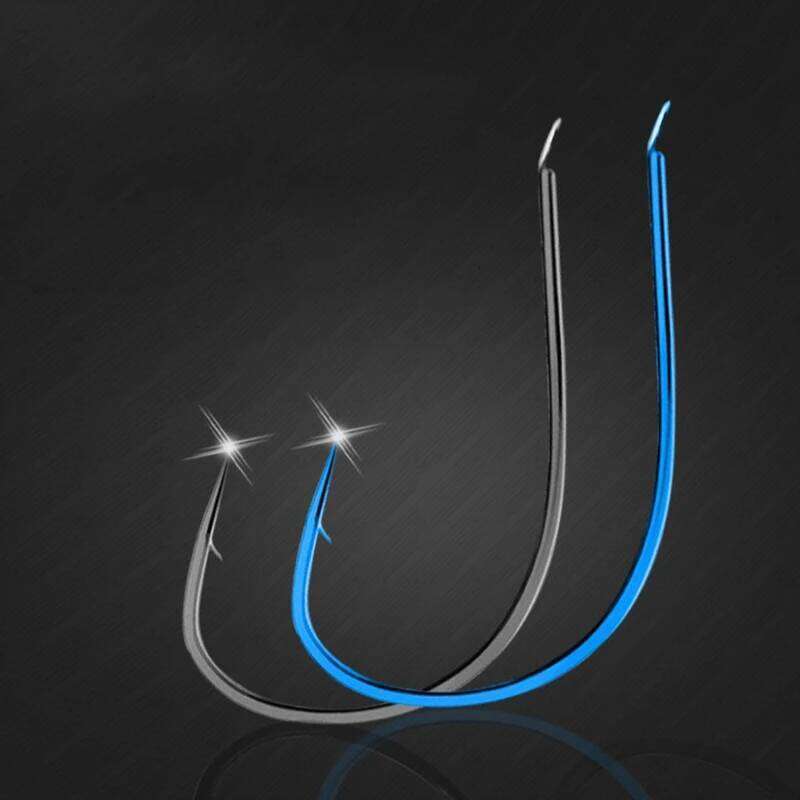 DYGYGYFZ 50pcs/lot High Carbon Steel Hooks Gold Black Barbed Hook Fishhooks for Grass Carp Lures Fishing Tackle Y260305