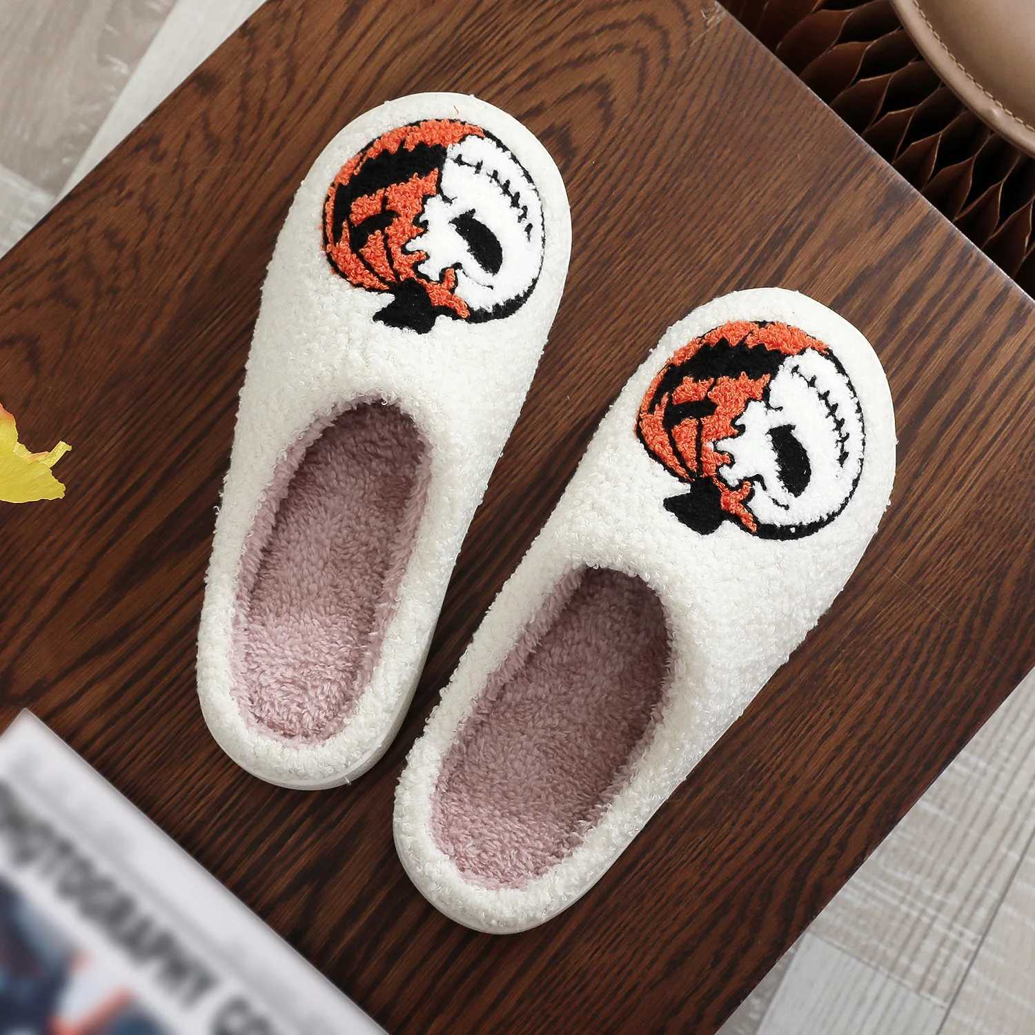 New Winter Home Warm Women Slippers House Fur Cute Love Cushion Slides Comfortable Bedroom Ladies Cotton Female Plush Shoes S260305