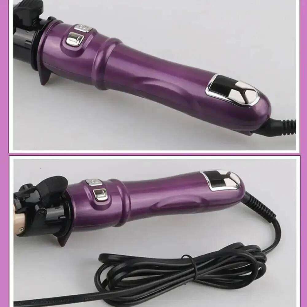 10 Rotating Curling Iron 28mm Ceramic Barrel Fully Automatic Curler for Big Waves and Long Lasting Hair Styling 26Y0306