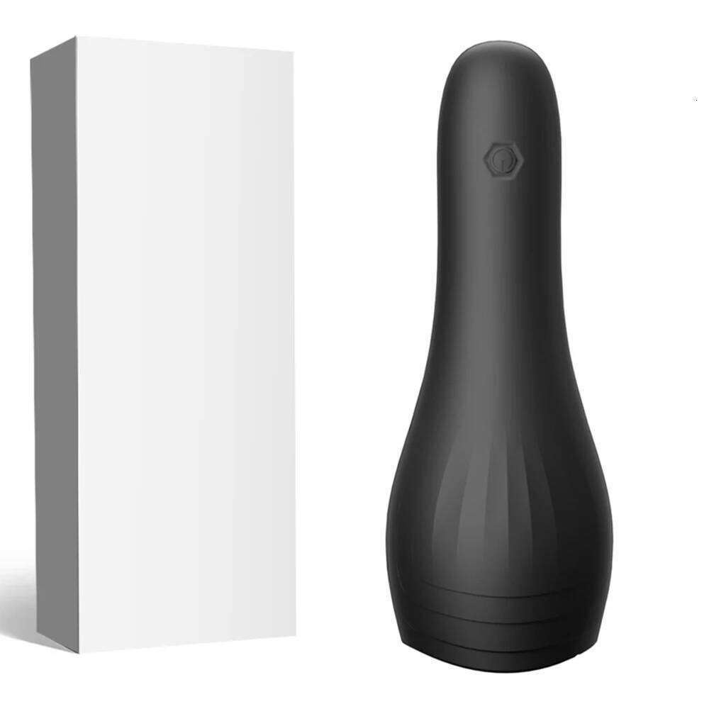 Glans Male Masturbator Cup Tongue Licking Glan Stimulation Vibrator Penis Massager Delay Trainer Sex Toys W260305