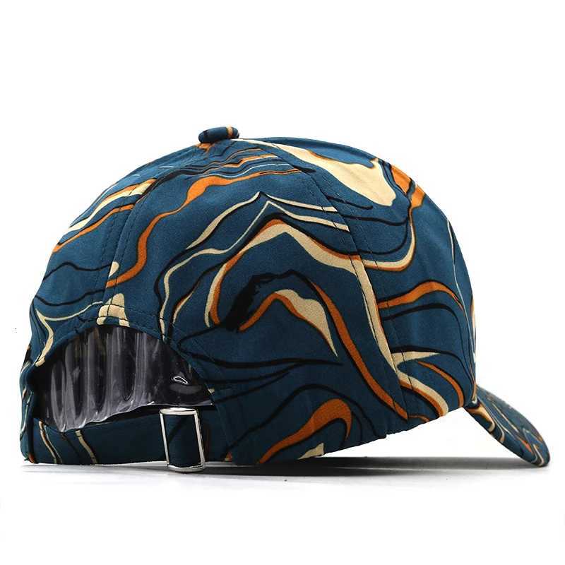 Trendy Graffiti Pattern Cappellino Baseball Cap Red Yellow Trucker Hats For Men Women Summer fishing Snapback Caps Gorras Hombre S260306