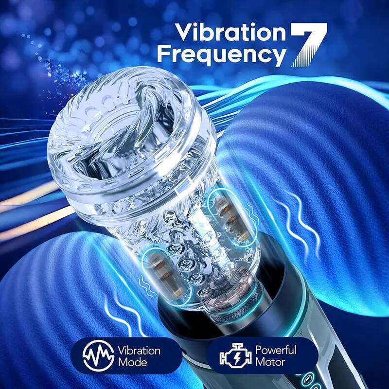 Automatic Male Masturbator Cup Pocket Pussy Stroker with 3 Pump 7 Thrusting Rotating Vibrating Sucking Machines Sex toys Men W260305