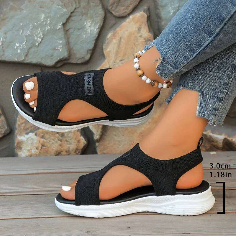 2026 New Women's Fashion Hot Selling Sandals One Step Lightweight Walking Plus Size Comfortable Casual Shoes
