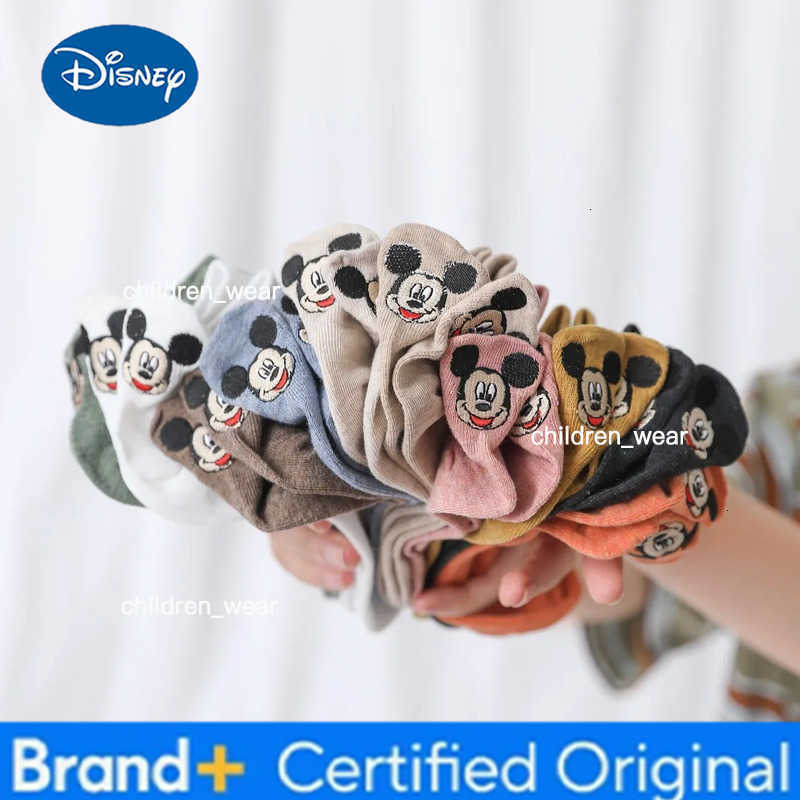 Disney casual women happy socks cartoon animals Mickey Mouse socks cute embroidered ankle socks funny girl socks cotton socks H260306