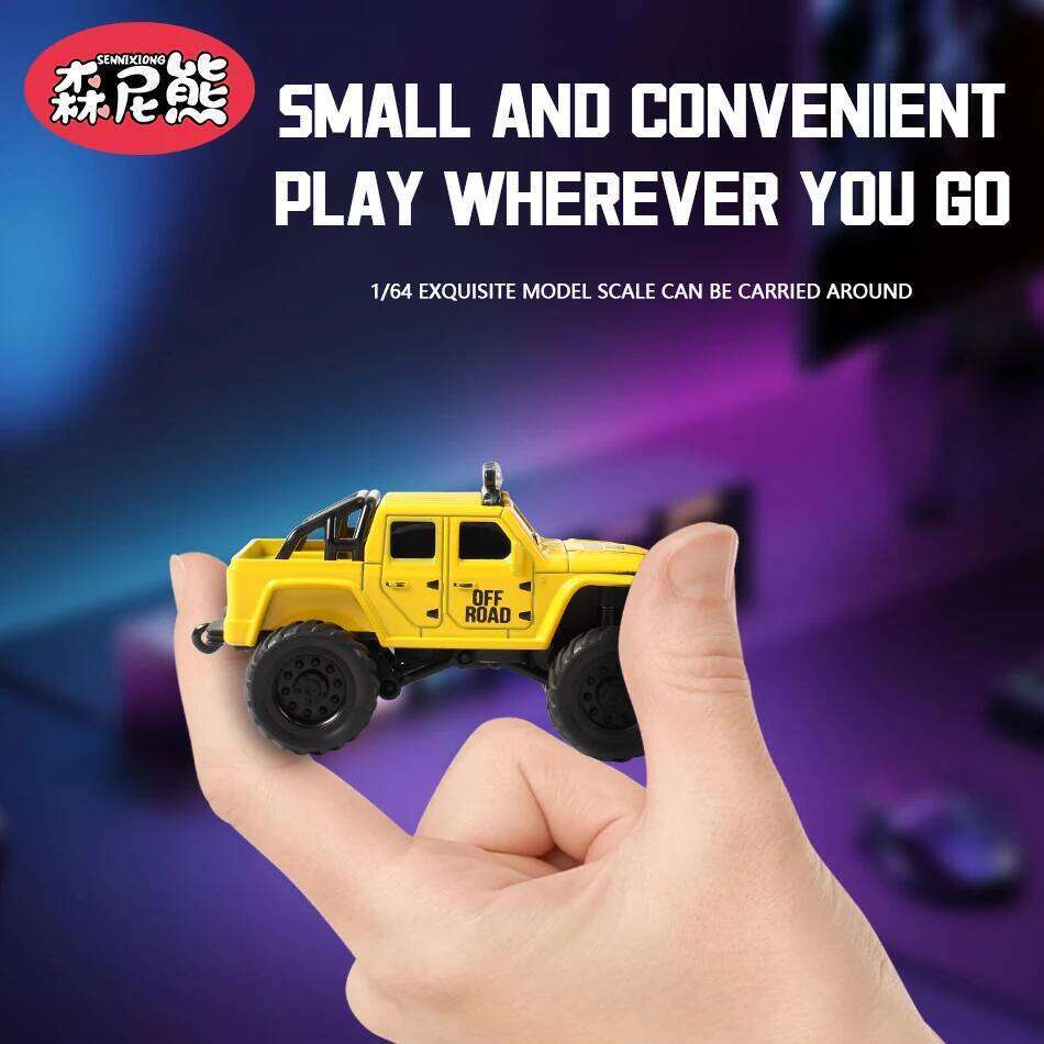 SENNIXIONG 1:64 MINI Alloy RC Off-Road Car All Terrain Vehicle RTR Speed Drift SUV Climbing Truck Toy for Children Holiday Gift C260305