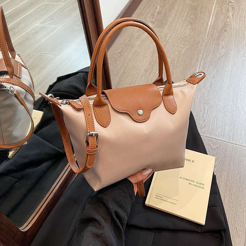 Women 2026 Summer Trend Women S New Casual Nylon Handbag Large Capacity Versatile Shoulder Crossbody Dumpling Bag