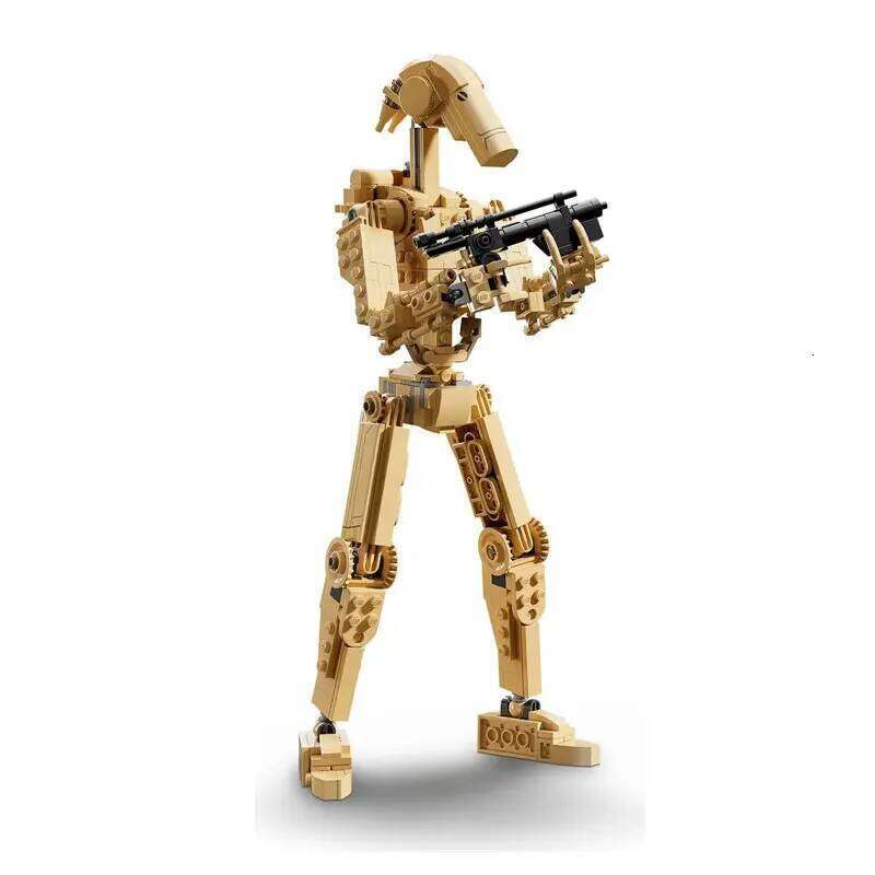 1088PCS Creative Battle Droid with STAP Building Blocks With Figure MOC Assemble Bricks Toy Gift For Children Adult Z260305