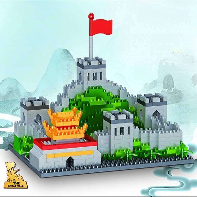Yellow Crane Tower Miniature Building Blocks Chinese Architecture Model Educational DIY Toy Gift for Kids Adults Z260306