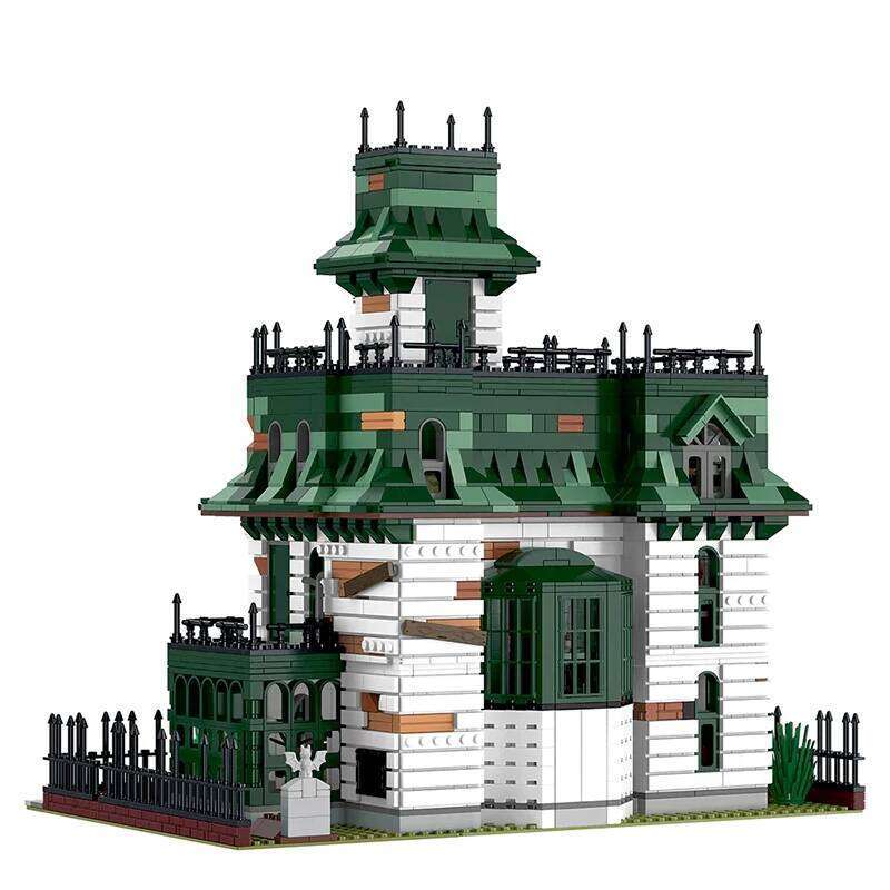 3378PCS Movie Adams House Set City Architecture Modular Building Block Assembly Model Kit DIY Toys Xmas Gift Z260306