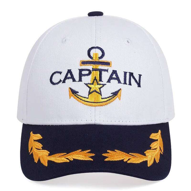 Men Women Baseball Caps Embroidered Captain & First Mate Hats Boating Marine Sailor Perfect Nautical Gift Presents Party Fun Hat Y260304