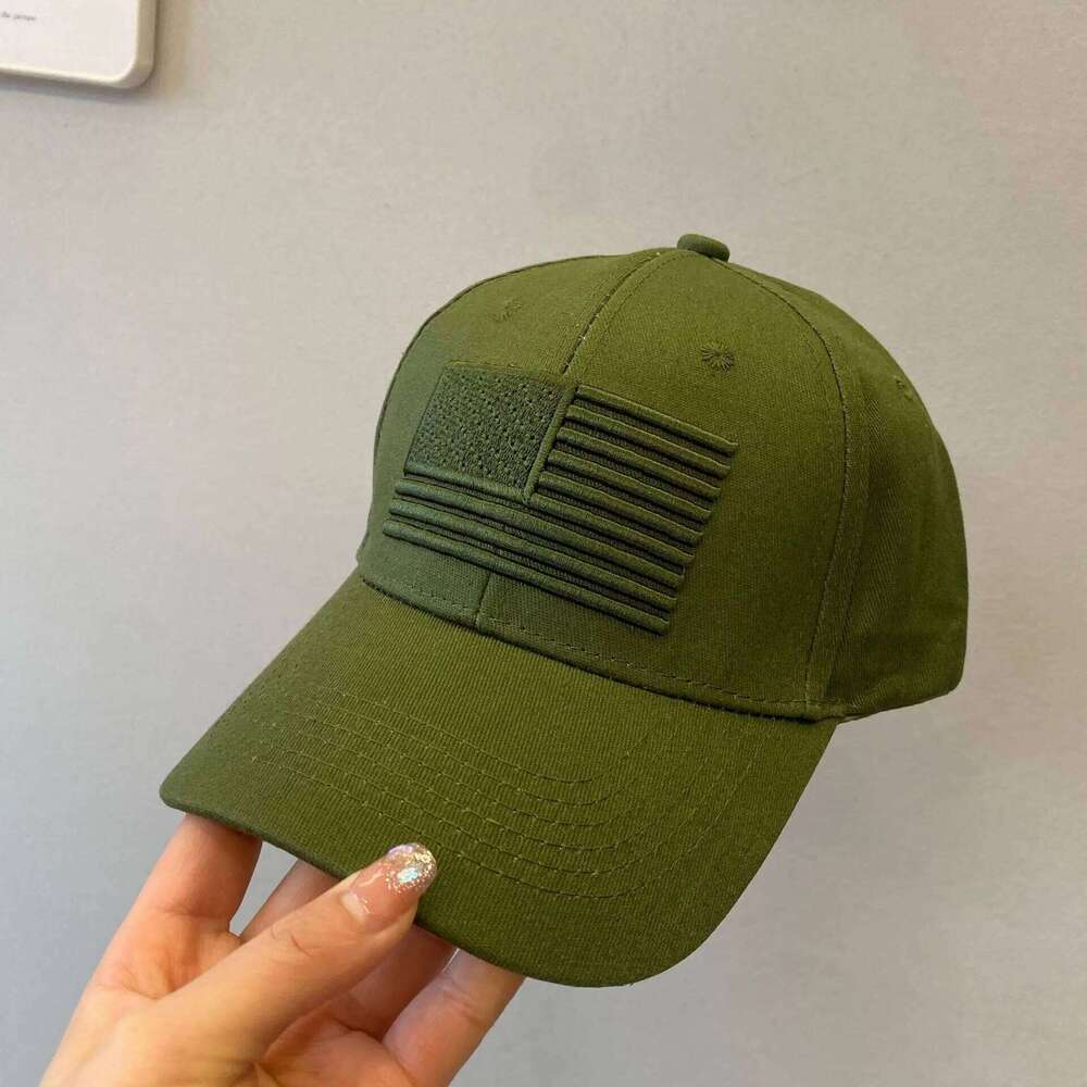 National Flag Embroidery Baseball Outdoor Sports Sun Protection Visor Casual Cap Classic Versatile Style Comfortable Hat Y260304