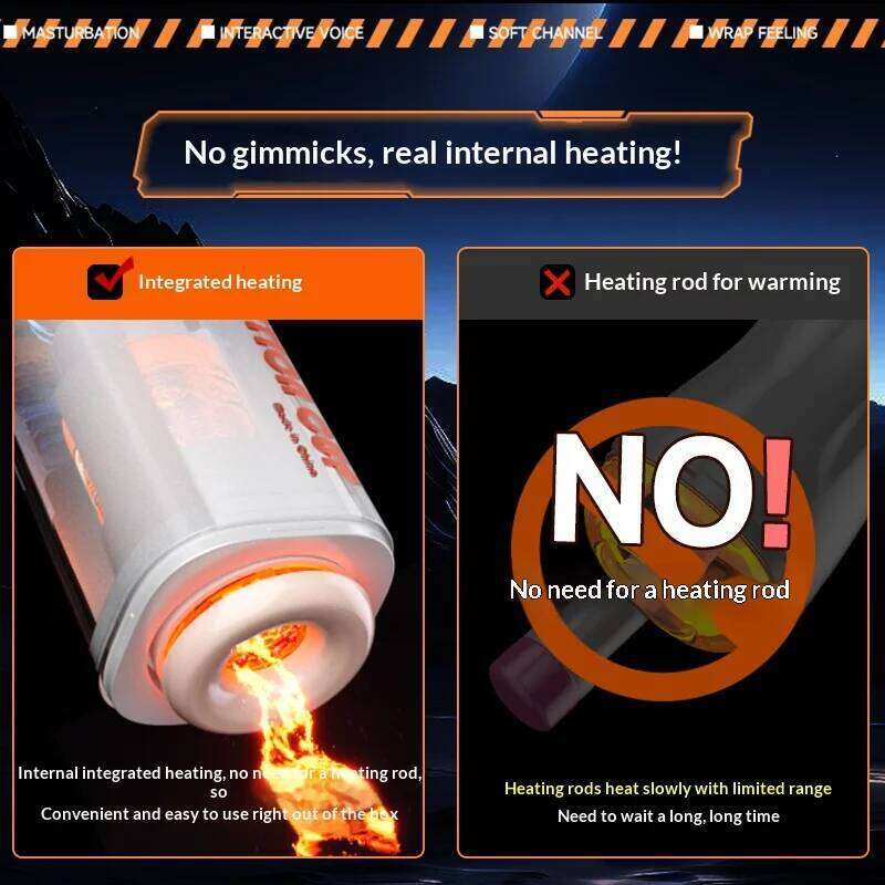 Automatic Male Masturbator Cup Pocket Pussy Penis Blowjob Machine Sex Toy For Men Adult Supplies Telescopic Rotation W260305