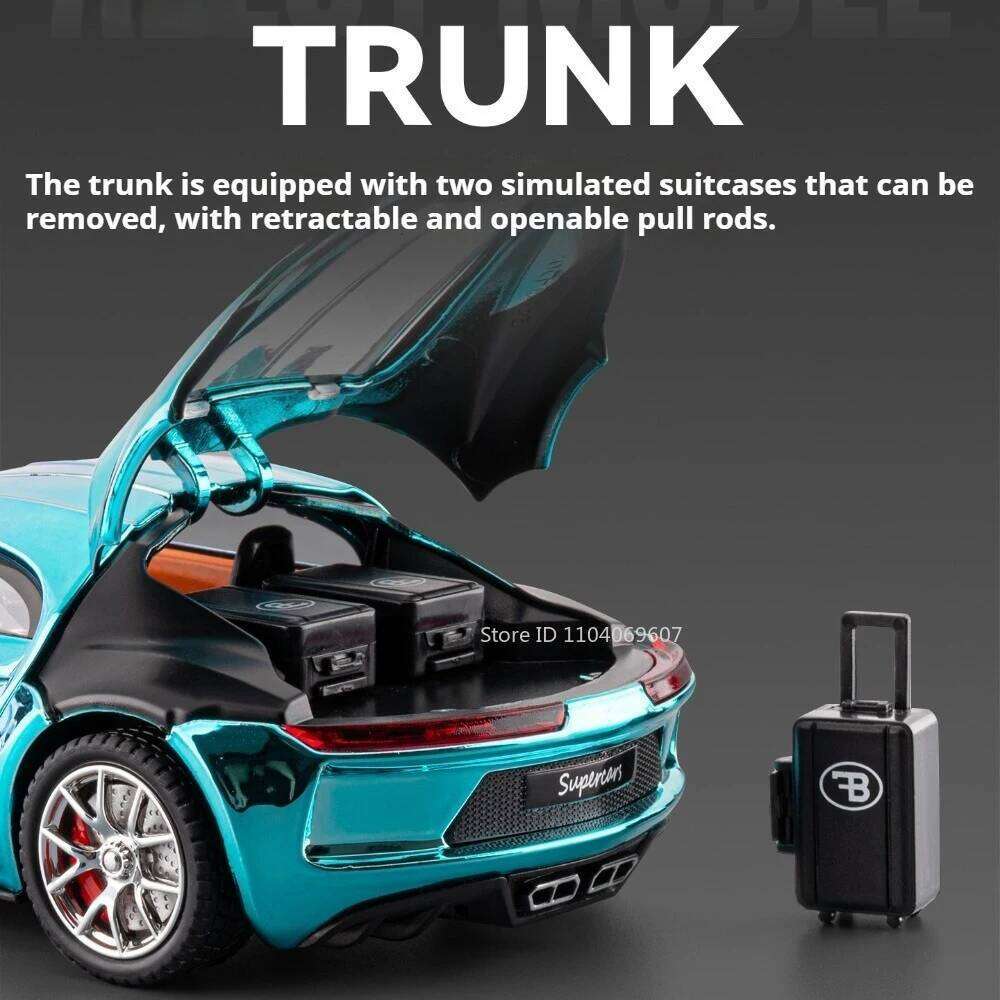 1:24 Atlantic Lambor LP770 Miniature Sportscar Alloy Diecast Model Toy Front Wheel Steering Doors Opened Cars Exquisite Ornament Z260306