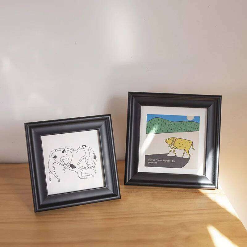 For Elegant European-Style Solid Wood Photo - Versatile Wall Mount and Tabletop Display Picture Frame Home Decor H260306