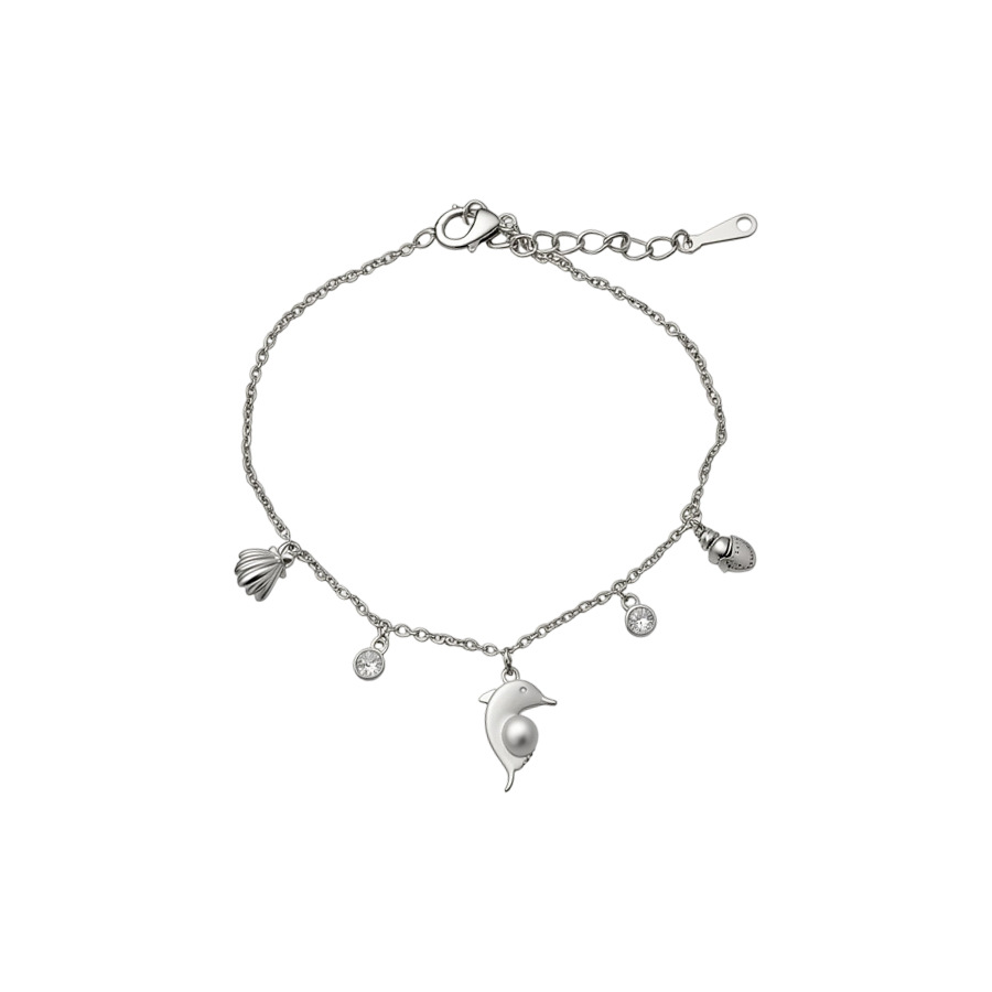 Exquisite Star-Moon Romantic Pearl Heart-Shaped Stone Bracelet for Girls, Ins-style Niche Personalized Design, Friendship Jewelry