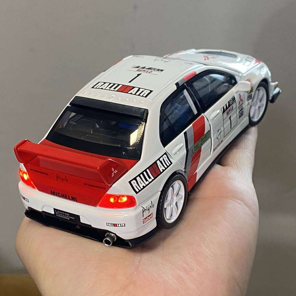 JDM 1:32 Mitsubishi Lancer Evolution EVO Petroleum Coating Version Alloy Diecast Model Collection Of Hobby Decorative Boys Gifts Z260306