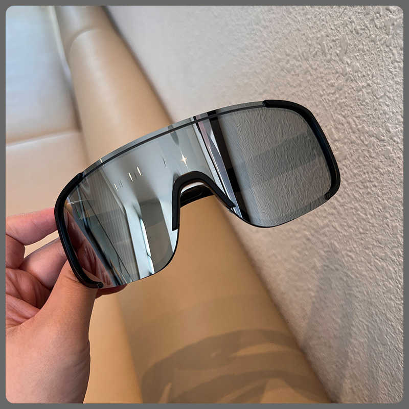 Mountaineering Cycling Glasses for Women Outdoor Sports Windproof Sandproof Goggles Large Frame Sunglasses UV Protection Sunscreen Sunglasses S260304