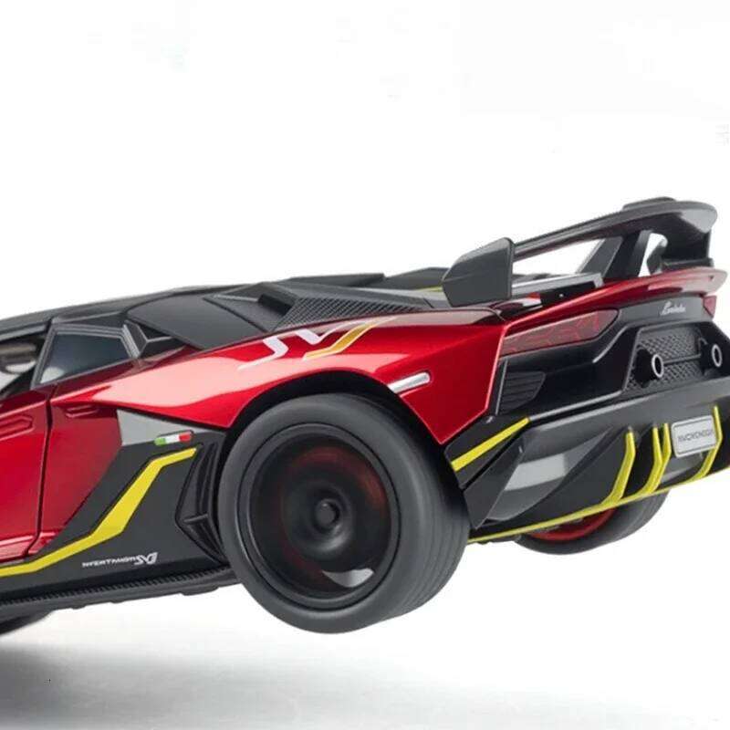 1:32 Aventador SVJ 63 Removable Version Super Sports Alloy Metal Diecast Model Car High Simulation Ornament Collectibles Boy Z260306