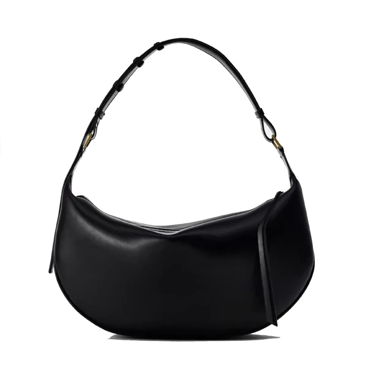 Dumpling Crescent Armpit Bag for Women Large Capacity Shoulder Bags fashionPU Leather Crossbody Trendy Purs handbag 260227