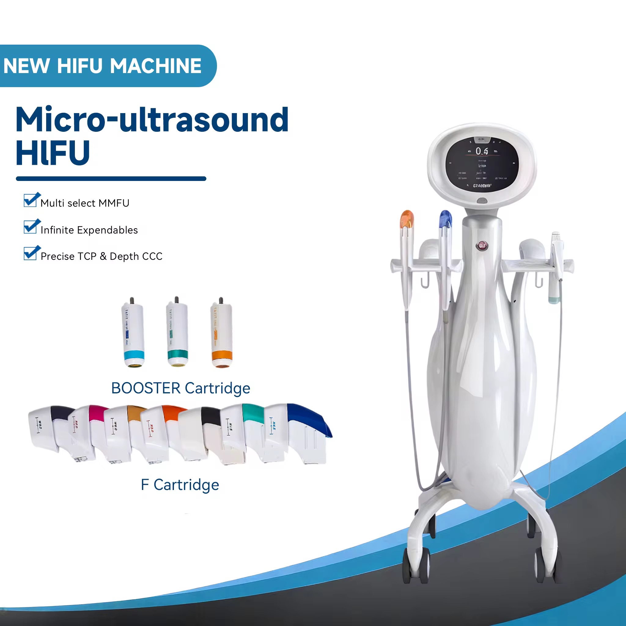 12d max himfu 7d 8d 9d mfu antiwrinkle 22d mfu rf mpt eyes neck face lifting body slimming 7dhifu machine with 3 handles