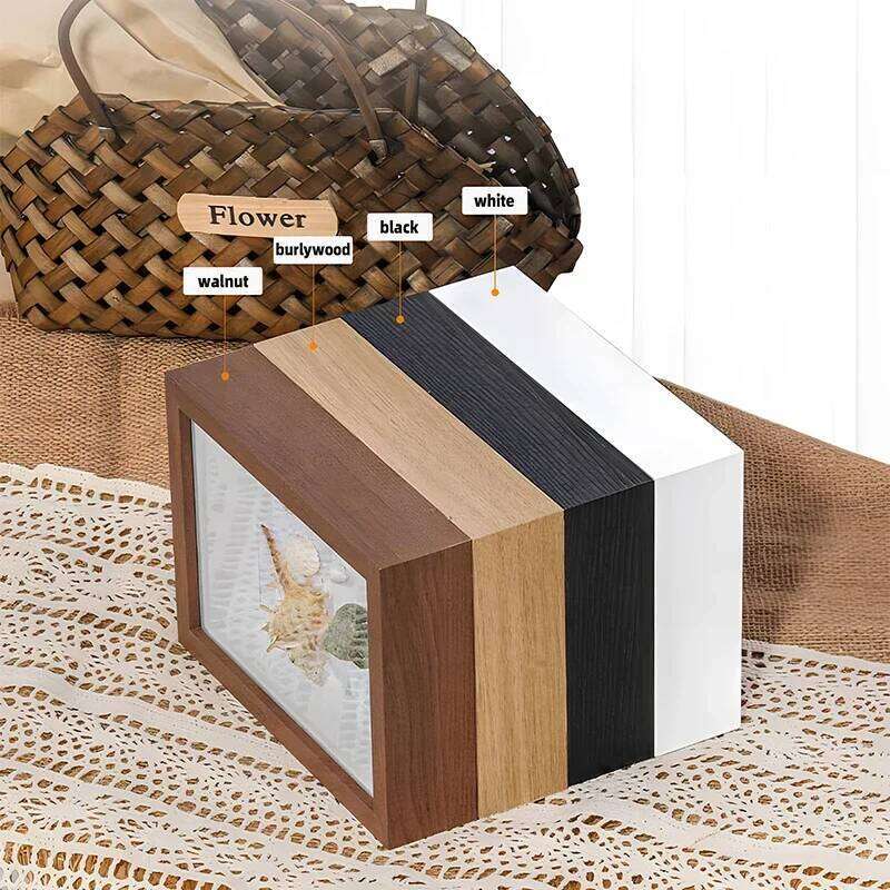3D Wooden Picture Frames Depth 3cm 5cm Dried Flower Specimen Holder Handmade DIY Handwork Display Phote Frame Home Decoration H260306