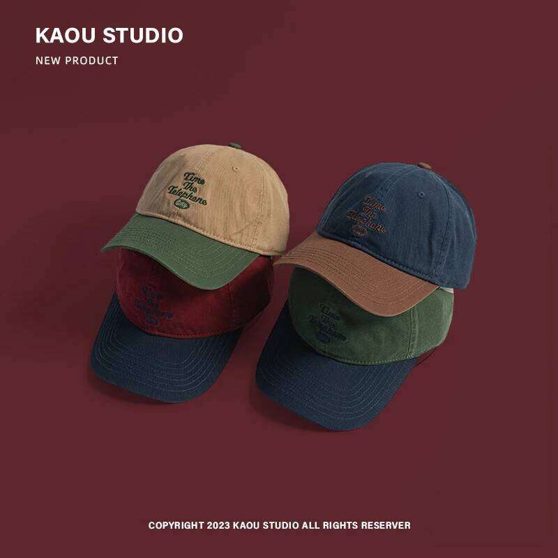 Spring and Summer Baseball Women's All-Match Trendy Men's Embroidered Peaked Cap Outdoor Sports Sun-Proof Y260304