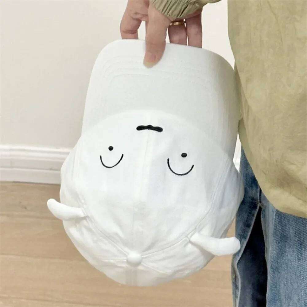 Cute Crayon Shin-chan Peaked Cap Soft Top Children's Outdoor Sunhat Girls Versatile Headwear Y260304