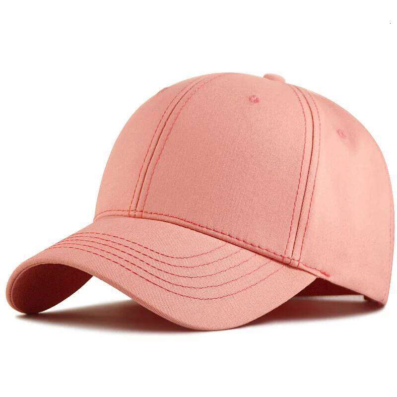 Men Women Oversize XXL Baseball Caps Adjustable Dad for Big Heads 22"-25.5" Extra Large Low Profile Golf Hats 10 Colors Y260304