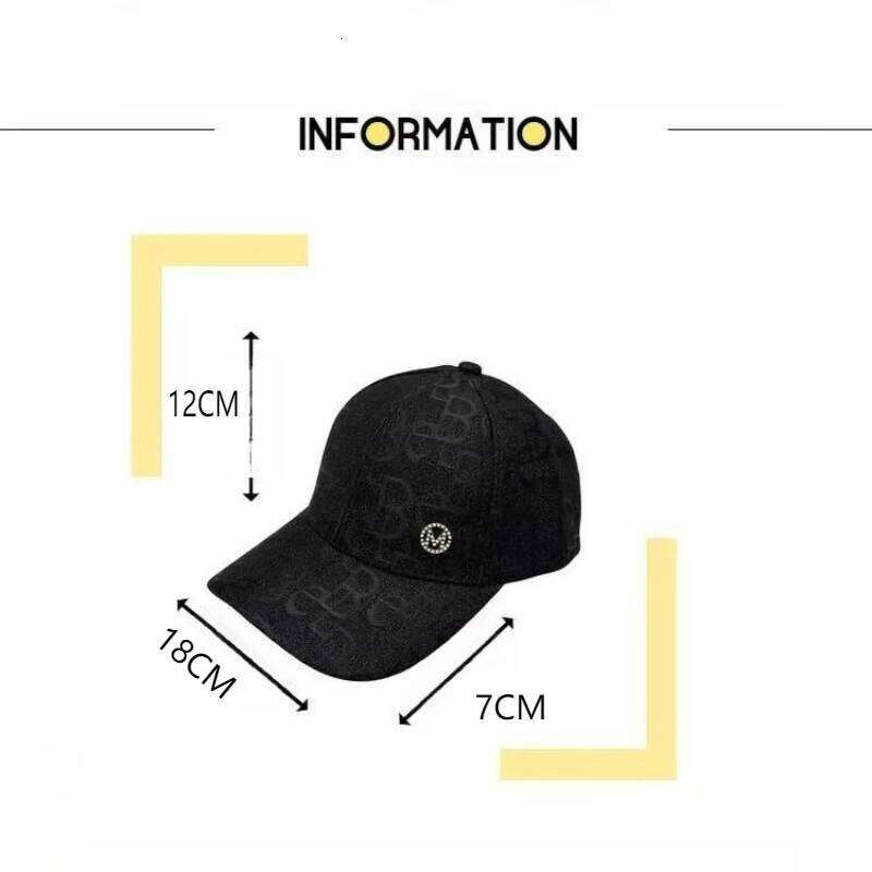 Letter-Printed Casual and Versatile Baseball Cap Retro Fashion Comfortable Sun Hat for Women Y260304