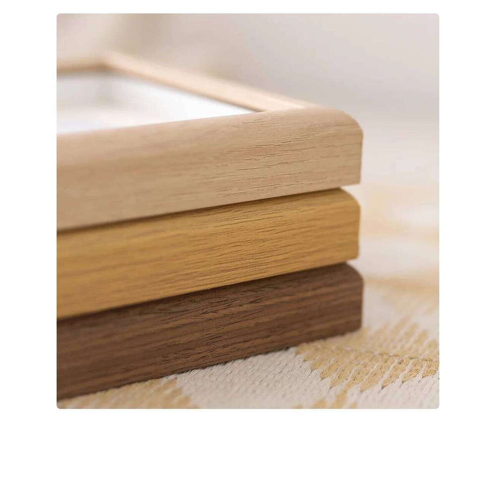 Nordic Wooden Creative Picture Holder Desktop Frame Photo Display Wedding Party Decor Frames Wall Pictures H260306